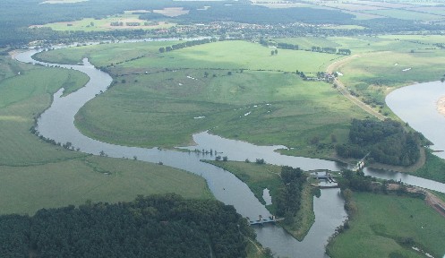 Havelmündung in die Elbe (rechts)