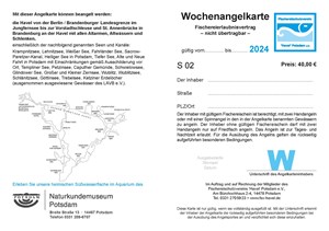 Bild von S02 - Wochenangelkarte Tag/Nacht Havel und Seen